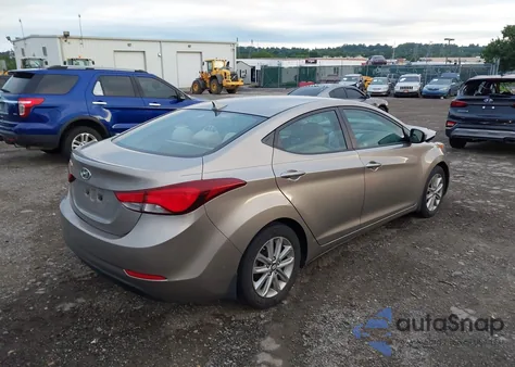 2014 Hyundai Elantra Se from USA, damaged, VIN 5NPDH4AE9EH469514